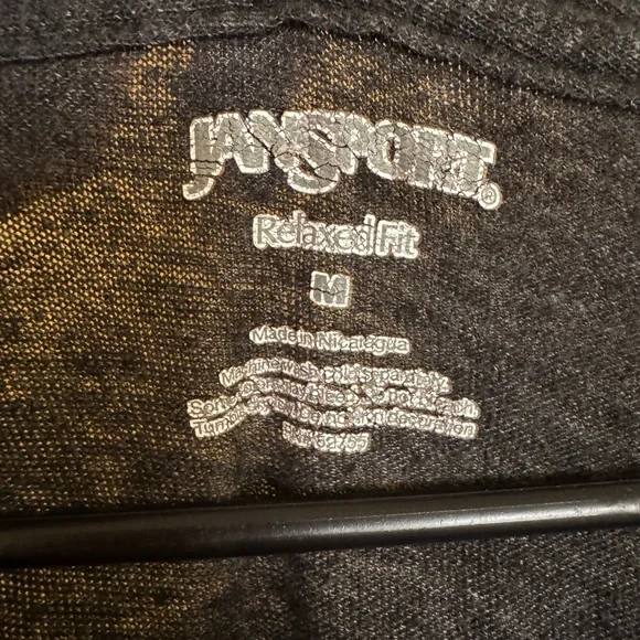 Jansport Charcoal University of Oregon Long Sleeve Tee - Picture 2 of 5